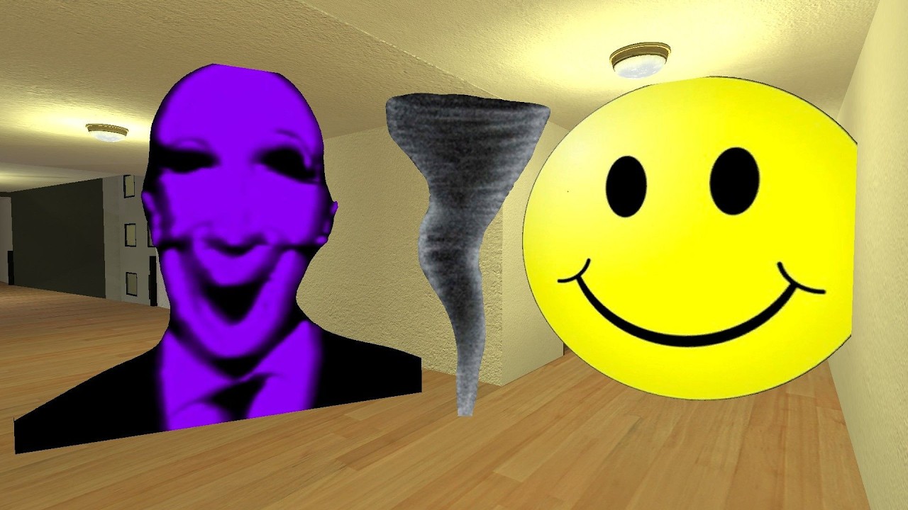 Afton Tornedo And Enphoso In The hotel Nextbot Gmod #nextbotgmod