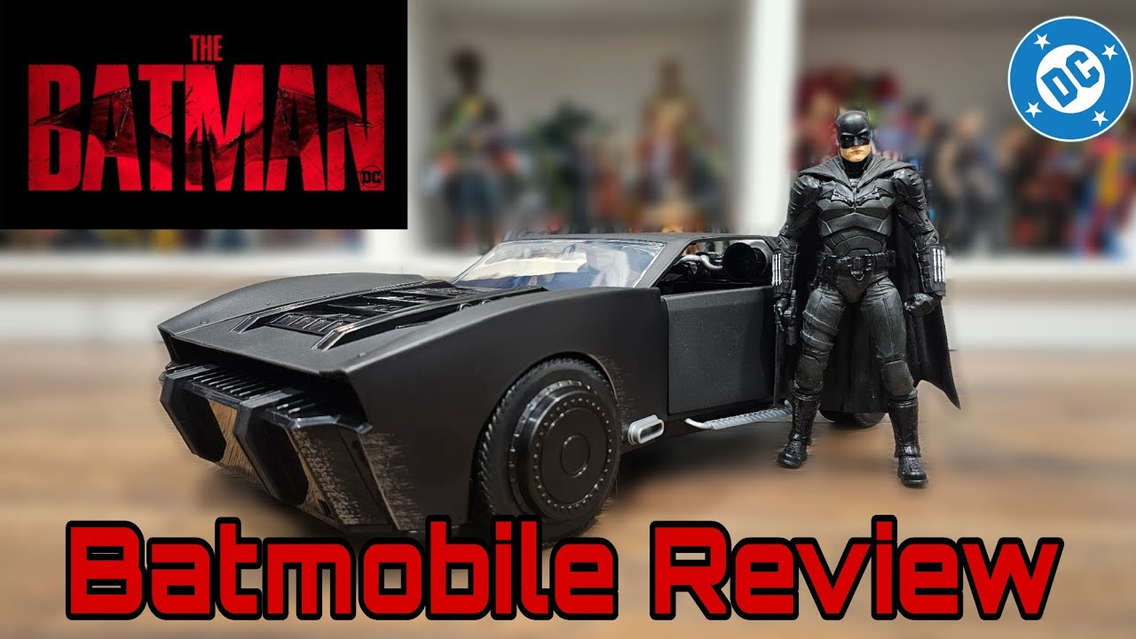 Бэтмобиль из серии DC Multiverse от McFarlane Toys по мотивам фильма «Бэтмен» | Обзор фигурки