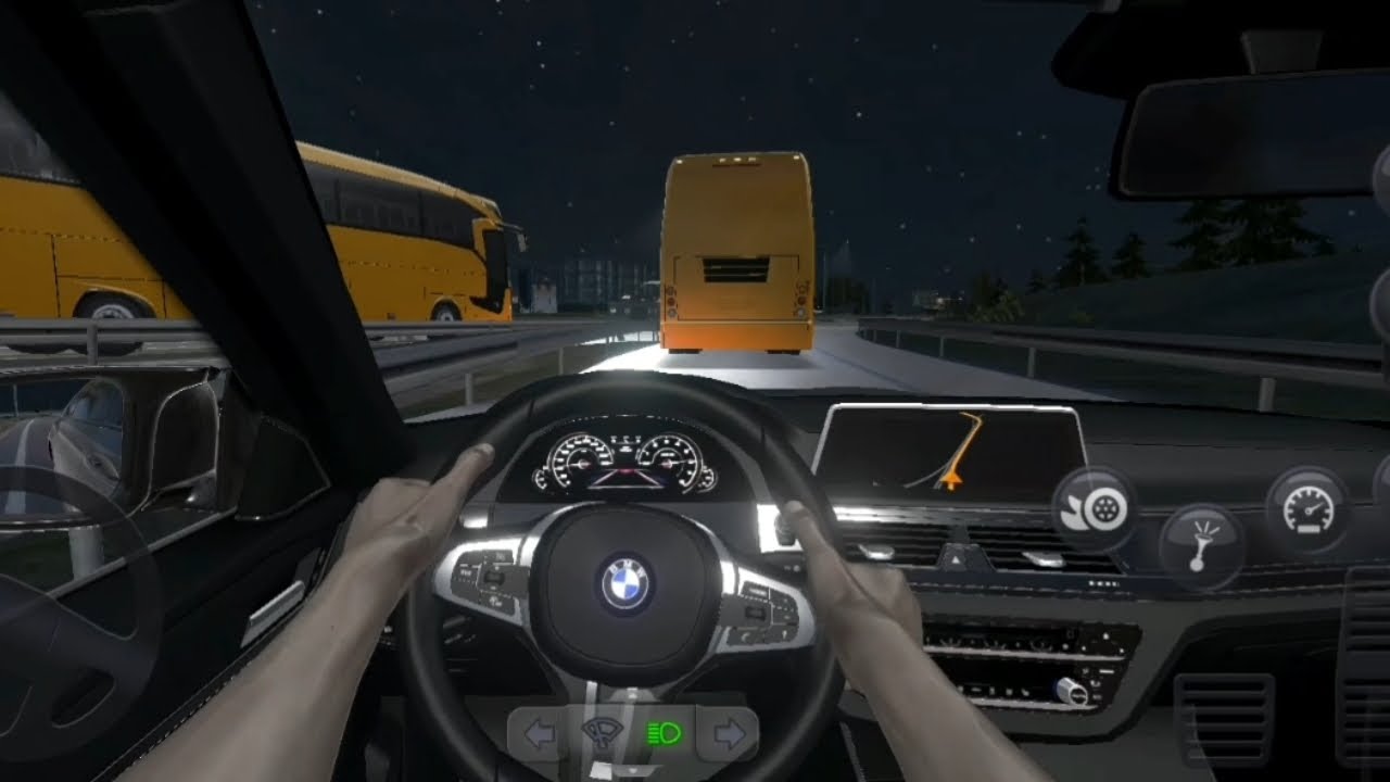 BMW M5 F90 | DLC MOD | Truck Simulator Ultimate | Ultra Graphics |  Night Drive | Andriod Gameplay