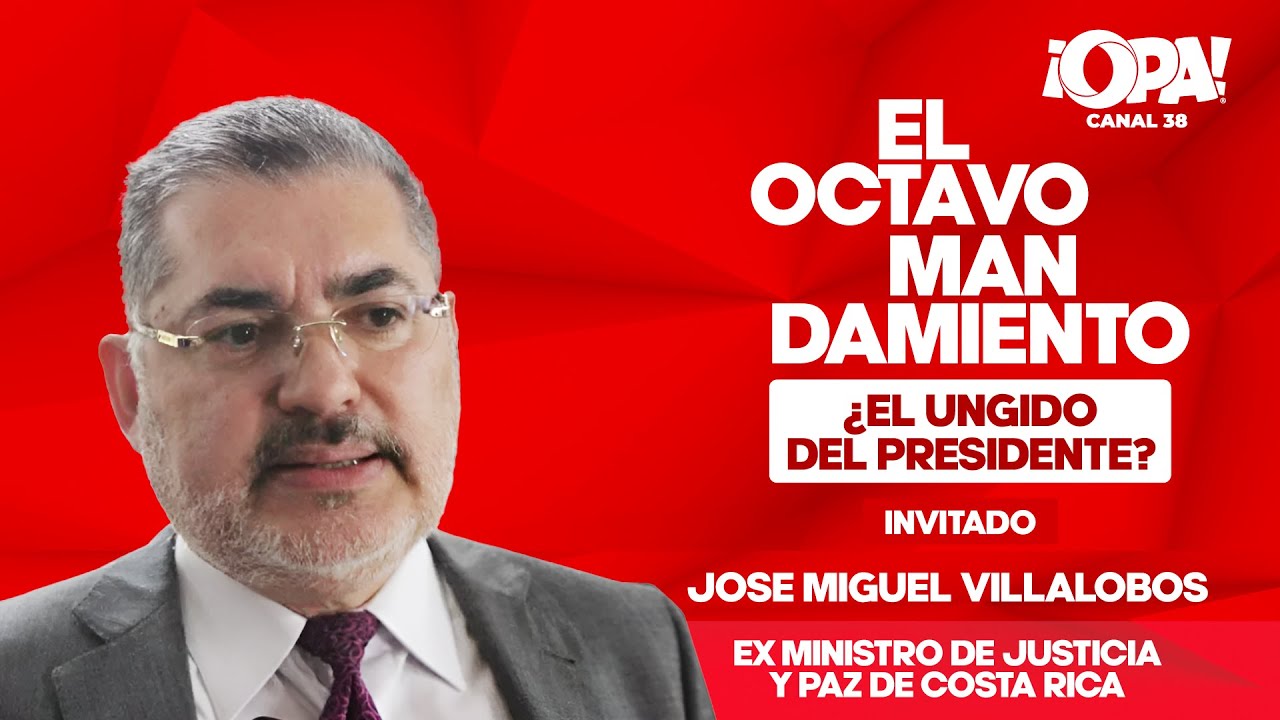 🛑 José Miguel Villalobos. ¿El ungido del presidente?