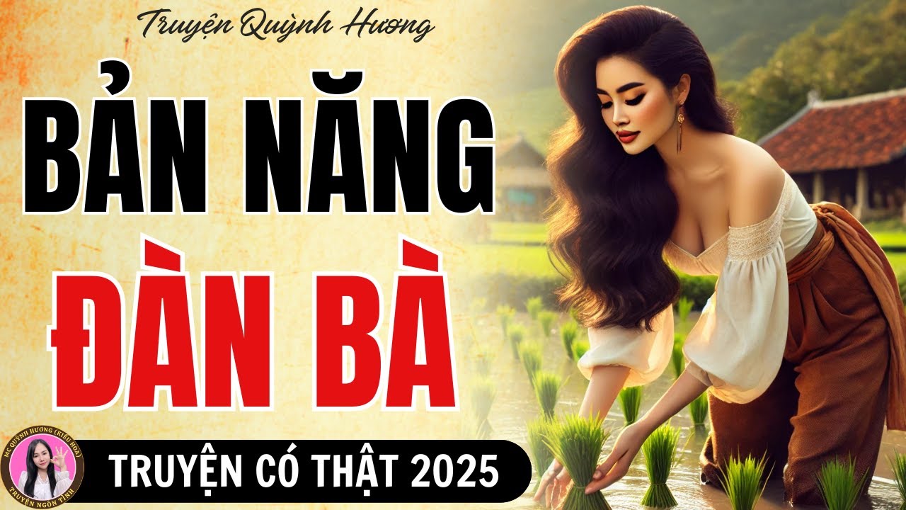 Top truyện ngắn hay nhất 2025 về Tình Yêu: BẢN NĂNG ĐÀN BÀ - Quỳnh Hương đọc truyện đêm khuya