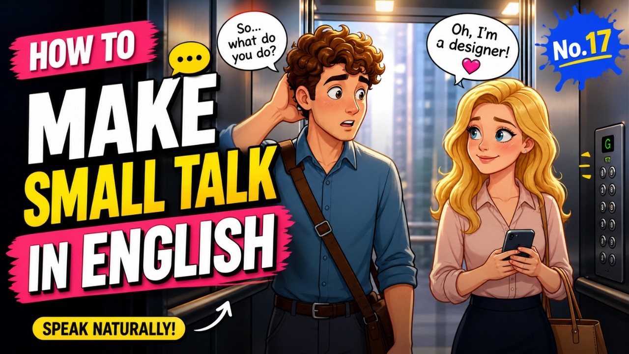 How to Make Small Talk in English | Learn English Conversation | Free Daily English