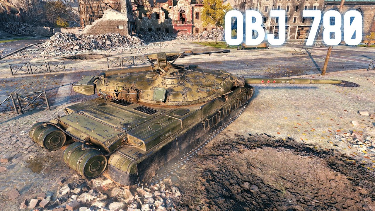 World of Tanks Object 780 - 5 Kills 10K Damage