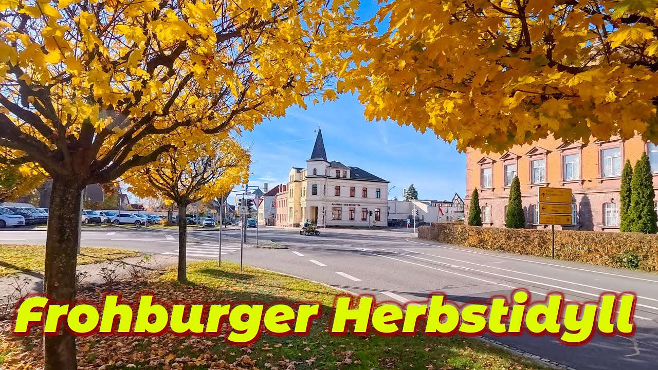 Herbstidylle in Frohburg | Goldener Herbst in Sachsen