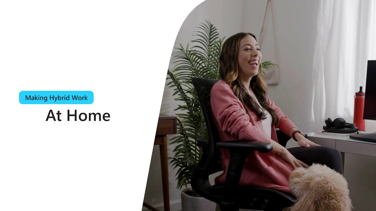 Making hybrid work at home with Microsoft Teams