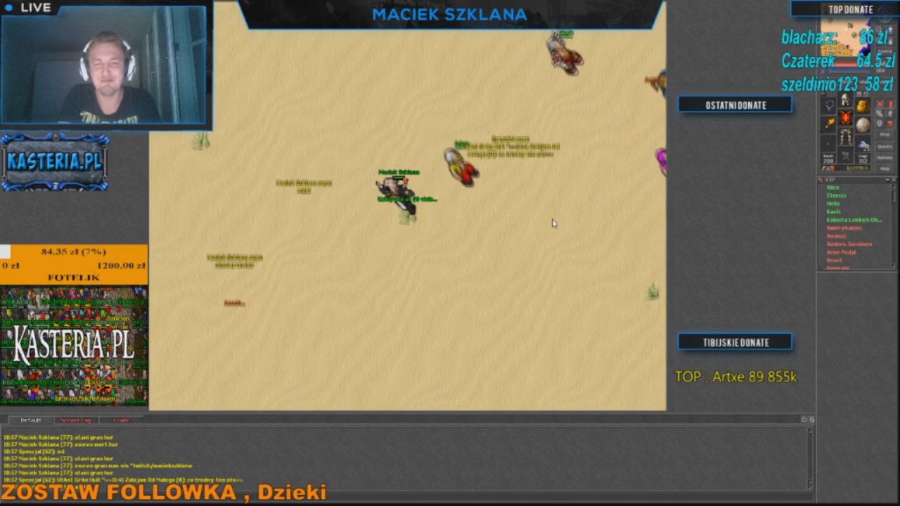 KastiTV, GOD Adam włączają nonpvp na Kasteria pl [By MaciekSzklana]