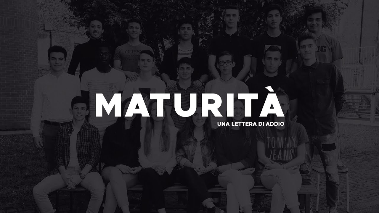 Maturità: Una lettera di addio