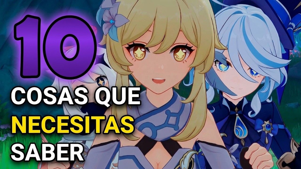 10 cosas que ojalá hubiera sabido al empezar en Genshin Impact