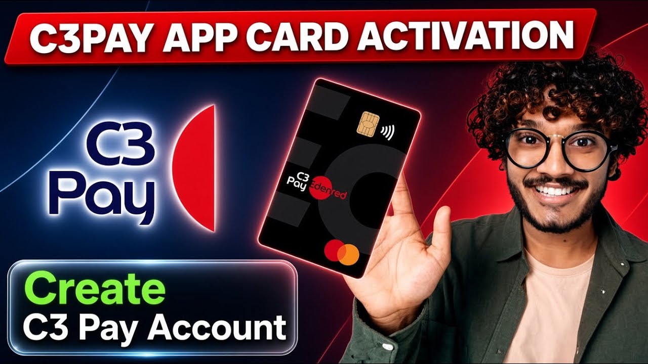 How to Create C3Pay Account & Activate Your C3 Pay Card (2026)