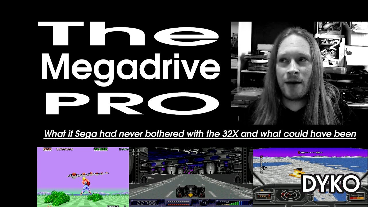 The Sega Megadrive Pro concept (What if sega had never released the 32X?)