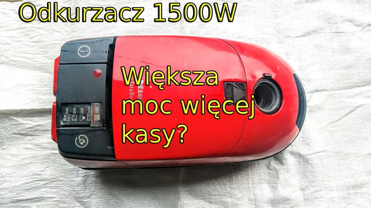Ile zarobimy na odkurzaczu 1500 W | odkurzacz na złom | różnica 200 W a miedzi jak na lekarstwo