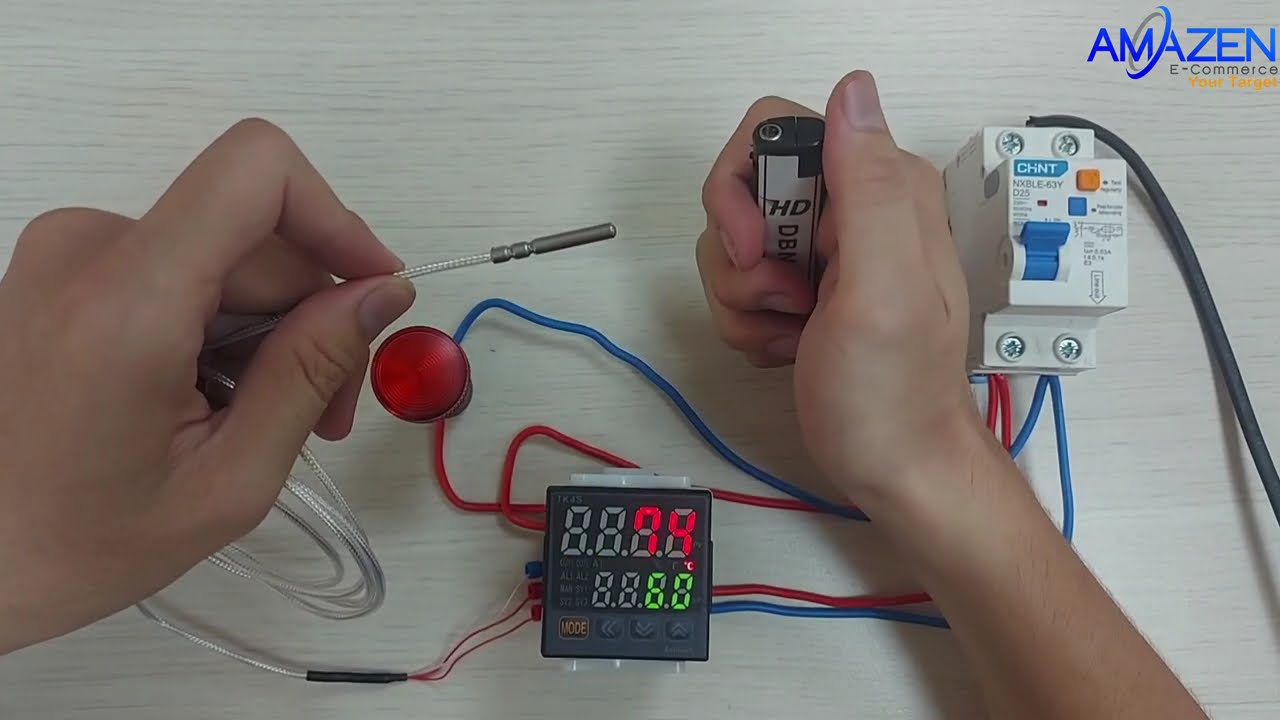 Hướng dẫn cài đặt điều khiển chế độ PID bộ điều khiển nhiệt độ Autonics TK4S-B4CR | Amazen.com.vn