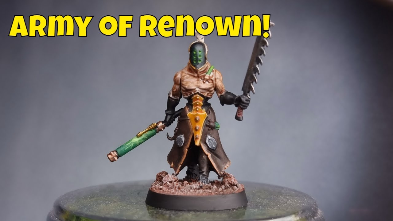How to Paint Drukhari Dark Eldar Wracks (Coteries of the Haemonculi Army of Renown)