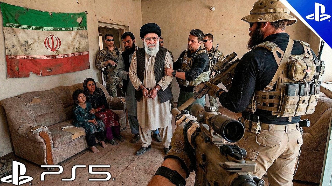 ESTADOS UNIDOS ATACA L&Iacute;DER SUPREMO DO IR&Atilde; | Jogabilidade realista 4K 60FPS Call of Duty PS5