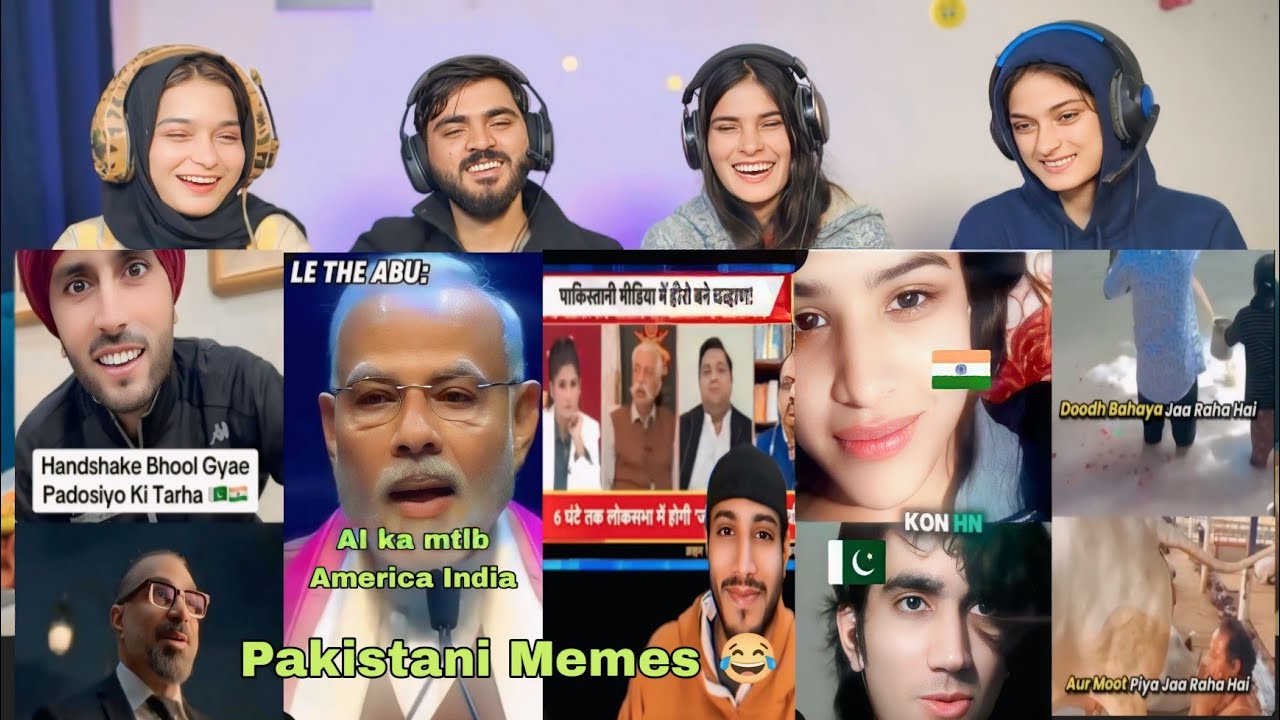 Pakistani Memes Edits Reaction 😂 | Pakistan vs Australia Handshake Viral Meme