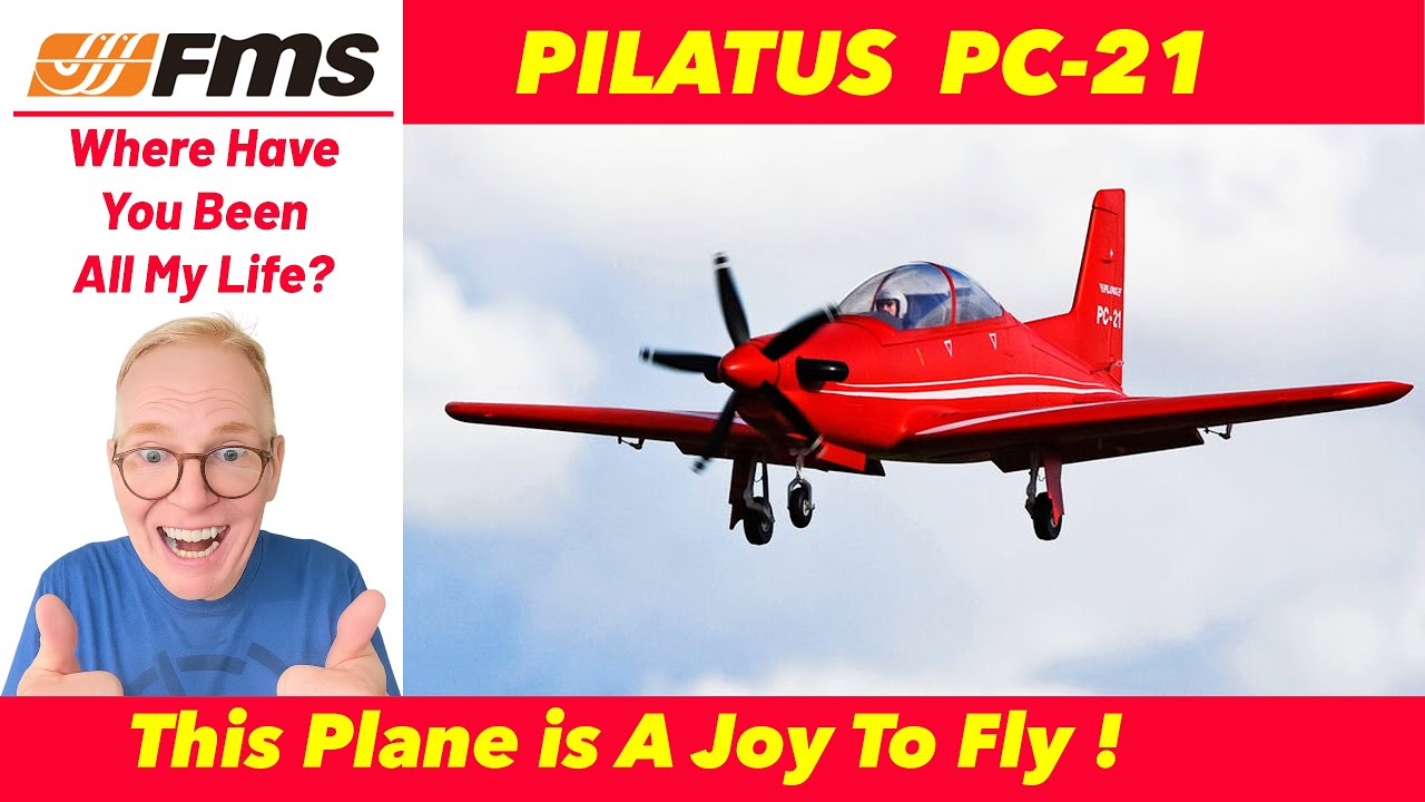FMS Pilatus PC-21 - Where Have You Been All My Life?