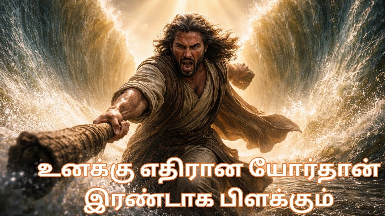 உன் யோர்தான் இன்று பிளக்கும்! | Elisha Mantle Miracle | Tamil Sermon