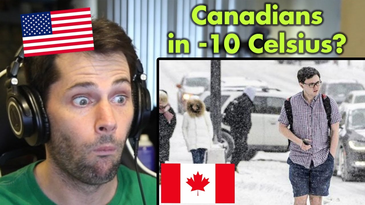 American Reacts to Signs that you are Canadian