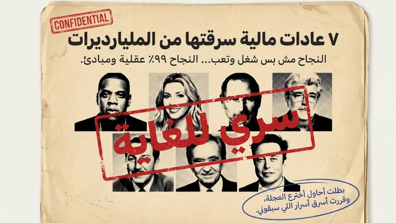  العمل بذكاء وليس بجهد 🚀 | سر يغفل عنه الكثيرون! كيف تختصر طريق النجاح؟ 💡 (أسرار المليارديرات)