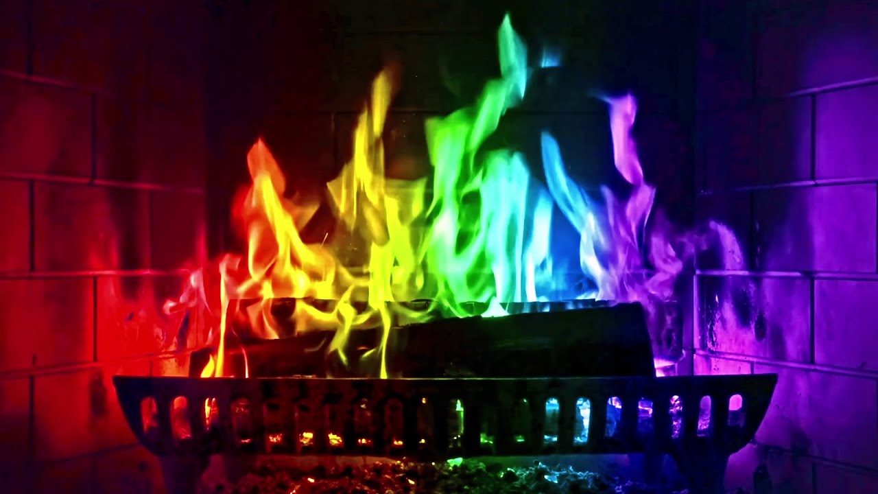 Rainbow Flames! (12 Hours)