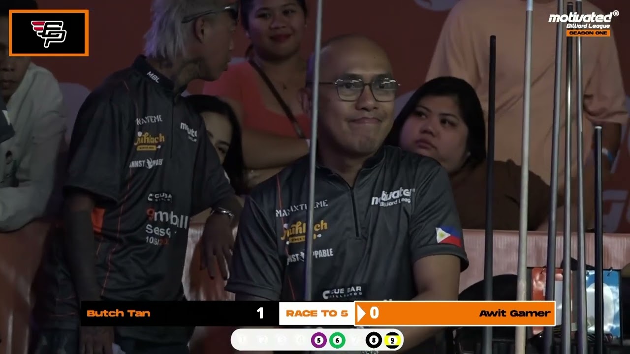 Motivated Billiard League Season 1 SEMI FINALS AWIT VS BUTCH