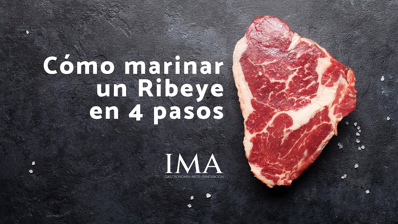 IMA | C&oacute;mo marinar un Ribeye en 4 pasos