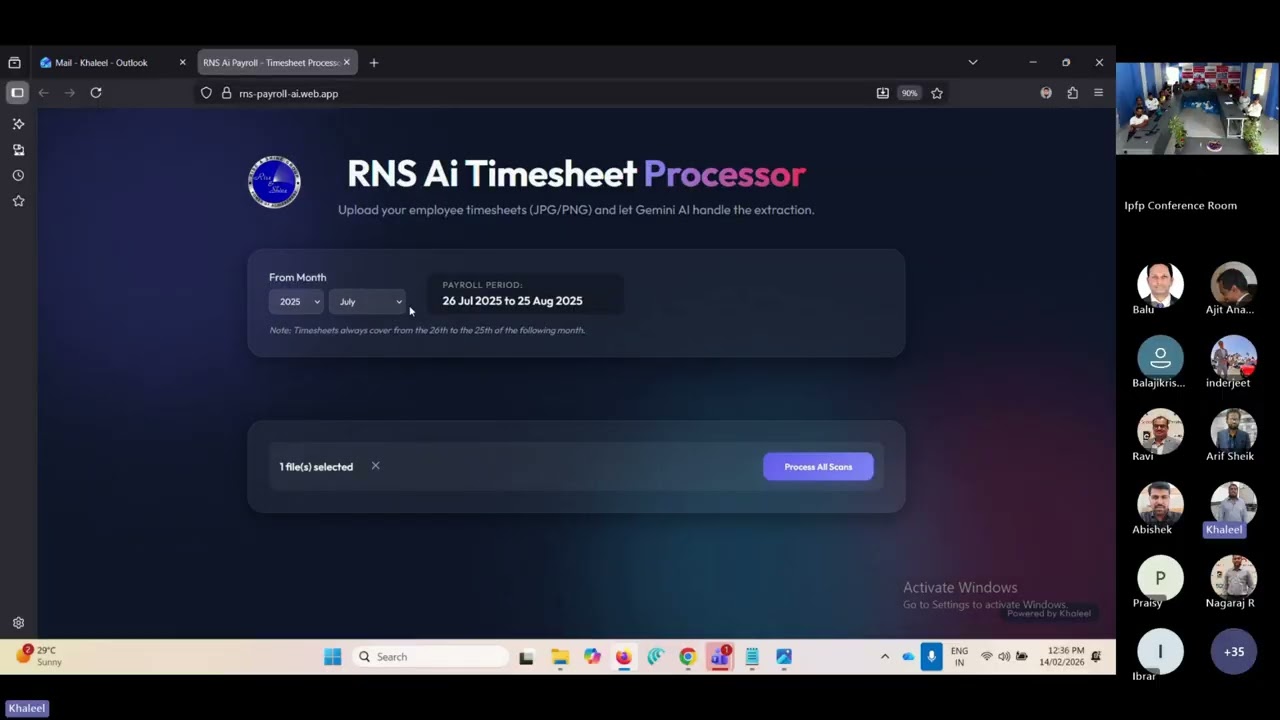 Ai timesheet presentation