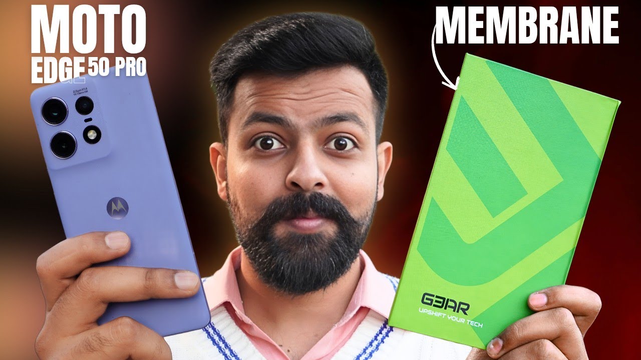 Moto Edge 50 Pro Membrane ( Screen Guard ) 🔥 #motoedge50pro