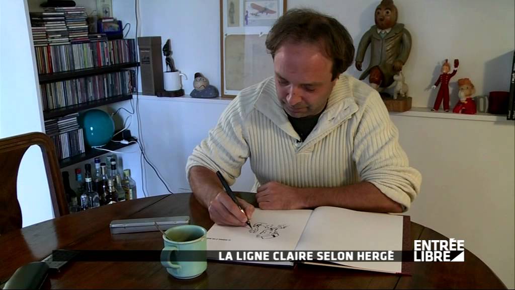 Hergé : la ligne claire - Entrée libre
