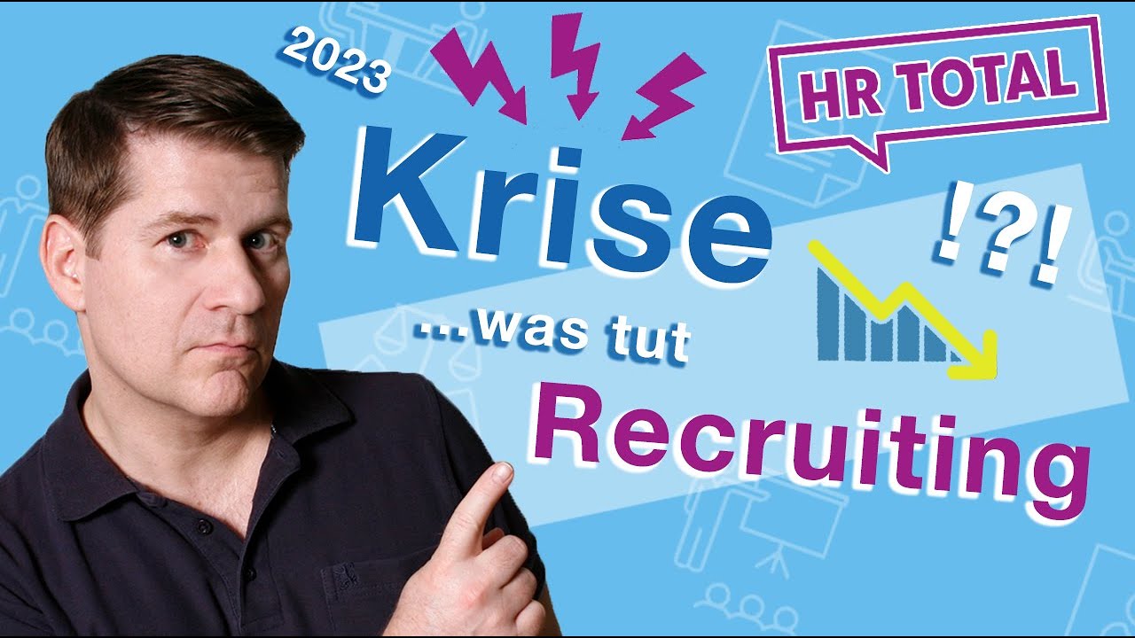 HR News: Wirtschaftskrise ⚡!? Umfrage: Was tun HR und Recruiting jetzt? (feat. Gero Hesse)