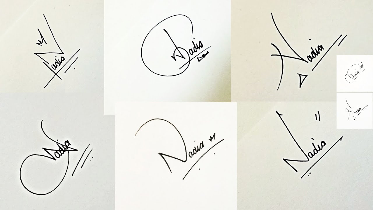 How to Draw Signature like a Billionaire (For Alphabet 