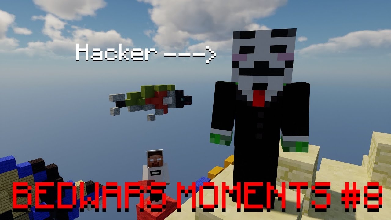 BEDWARS MOMENTS #8 (Hacker Edition)
