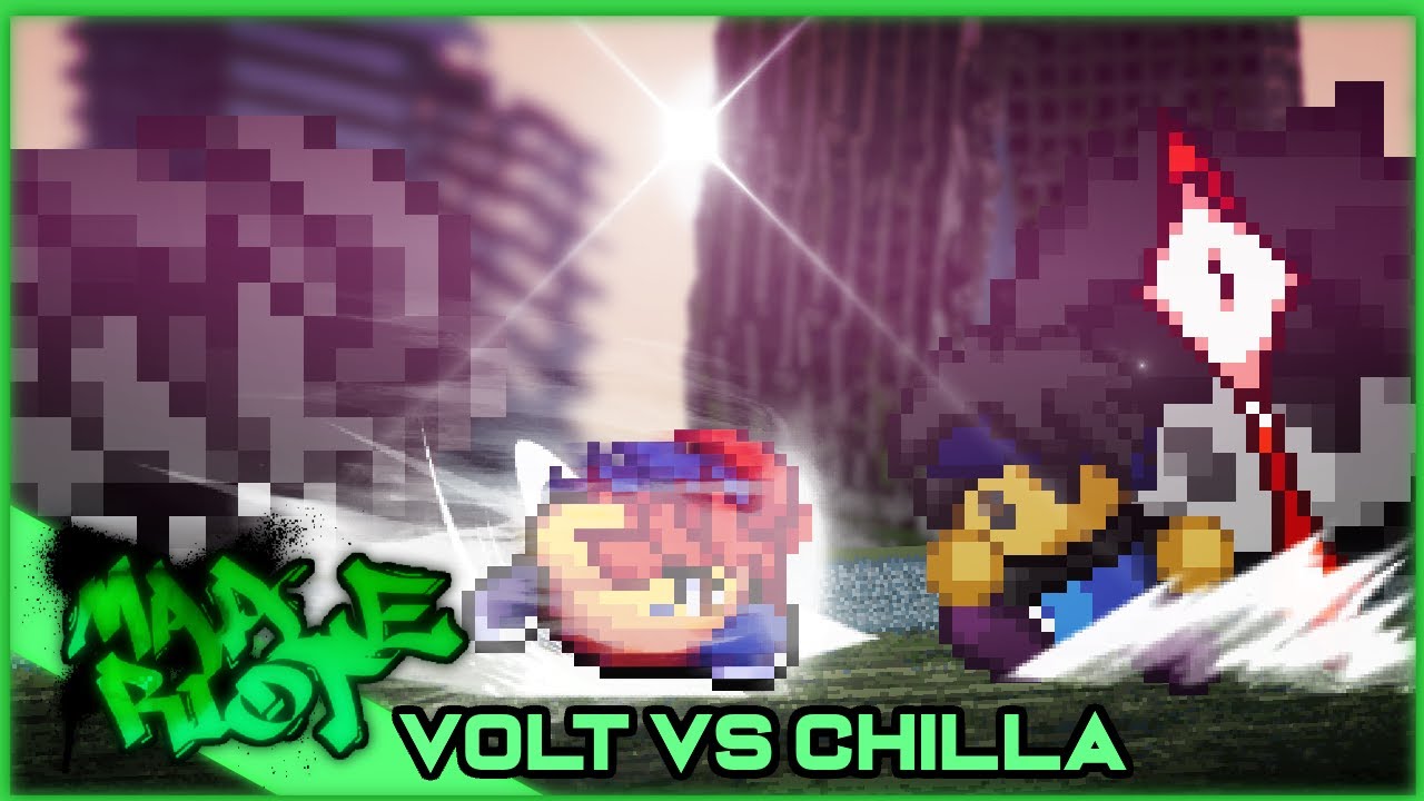 Kirby Sprite Animation - Maple Riot 2023:  Volt vs Chilla