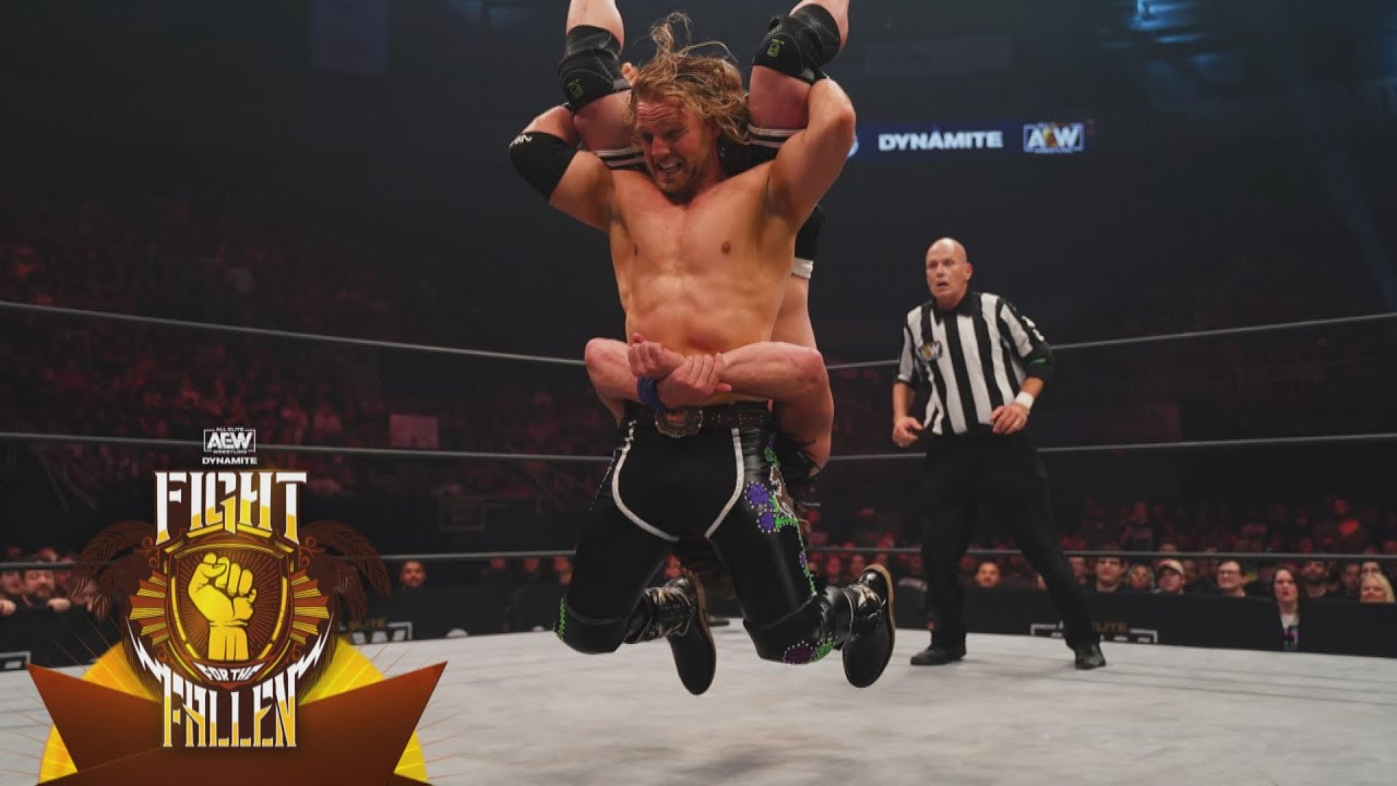 Was Hangman able to Deliver the Goods When he Teamed w/ the Dark Order? | AEW Dynamite FFTF, 7/28/21