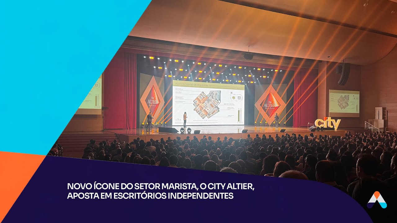 Novo ícone do setor Marista, o City Altier, aposta em escritórios independentes