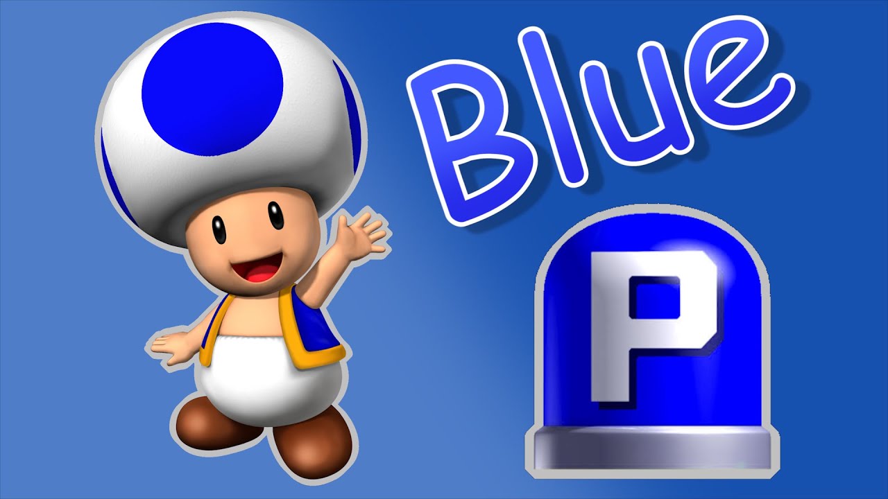 If I touch something Blue, the video ends | Super Mario Maker 2