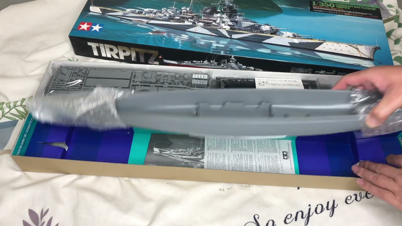 Tamiya models Tirpitz German WWII Battleship 田宫模型78015德国提尔皮茨战列舰1/350