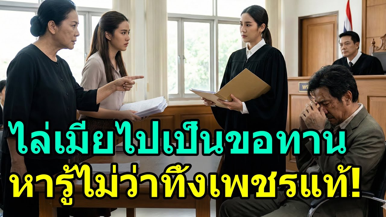 ครบรอบ 25 ปี ผัวไล่เมียตากฝนเพื่อเมียน้อย สุดท้ายกราบขอข้าวเมียกินทั้งน้ำตา