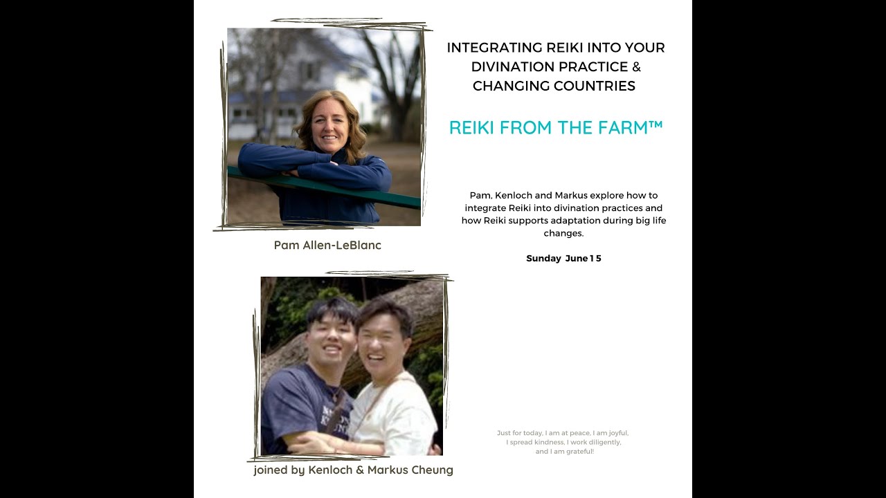 Reiki, Divination and Changing Continents with Kenloch Cheung and Markus Yui
