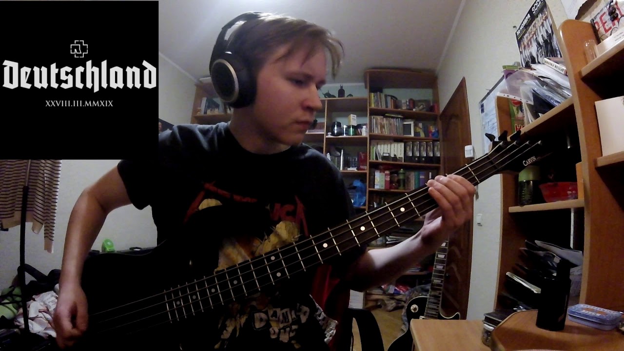 Rammstein - Deutschland Bass cover