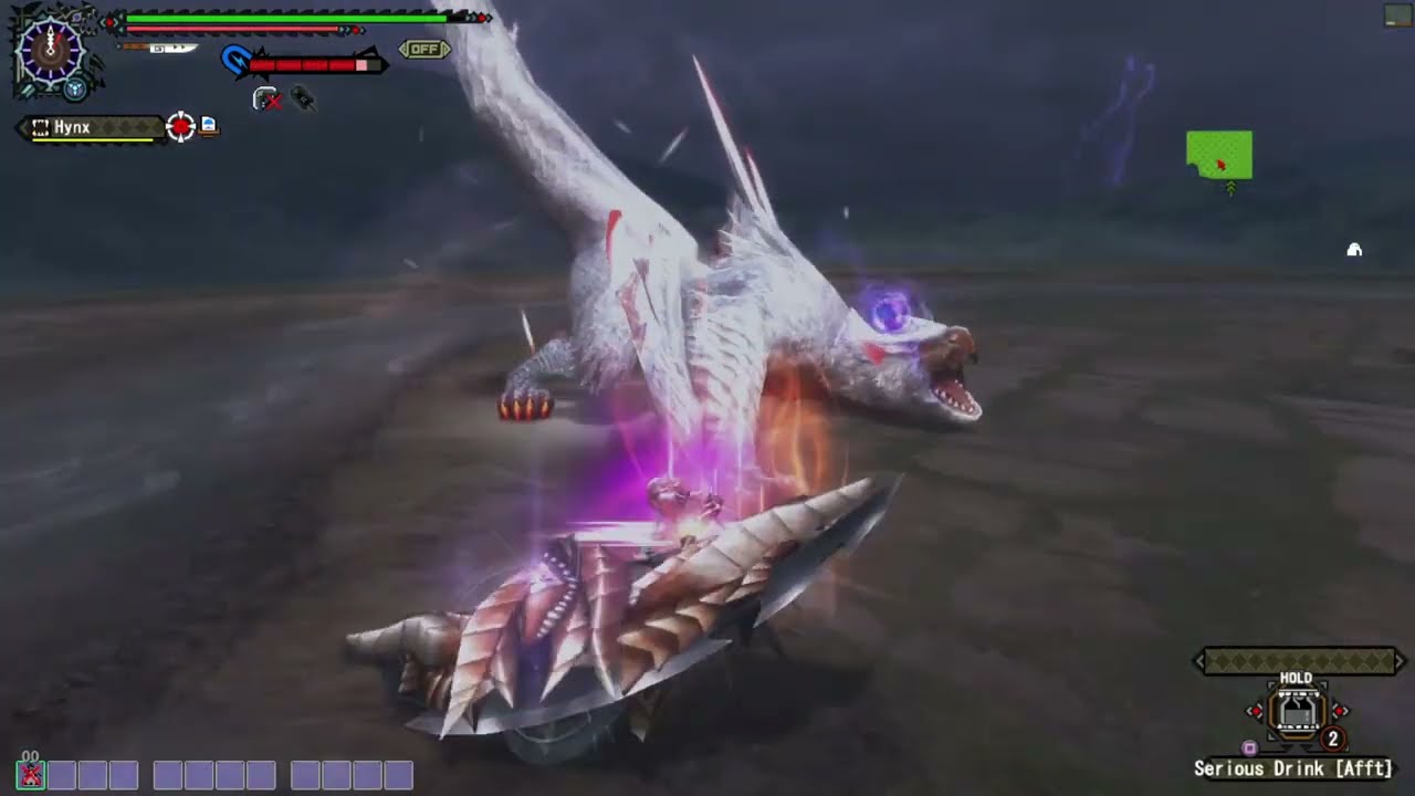 MHFZ - Blinking Nargacuga 5 min True Slay 4'55 - MS