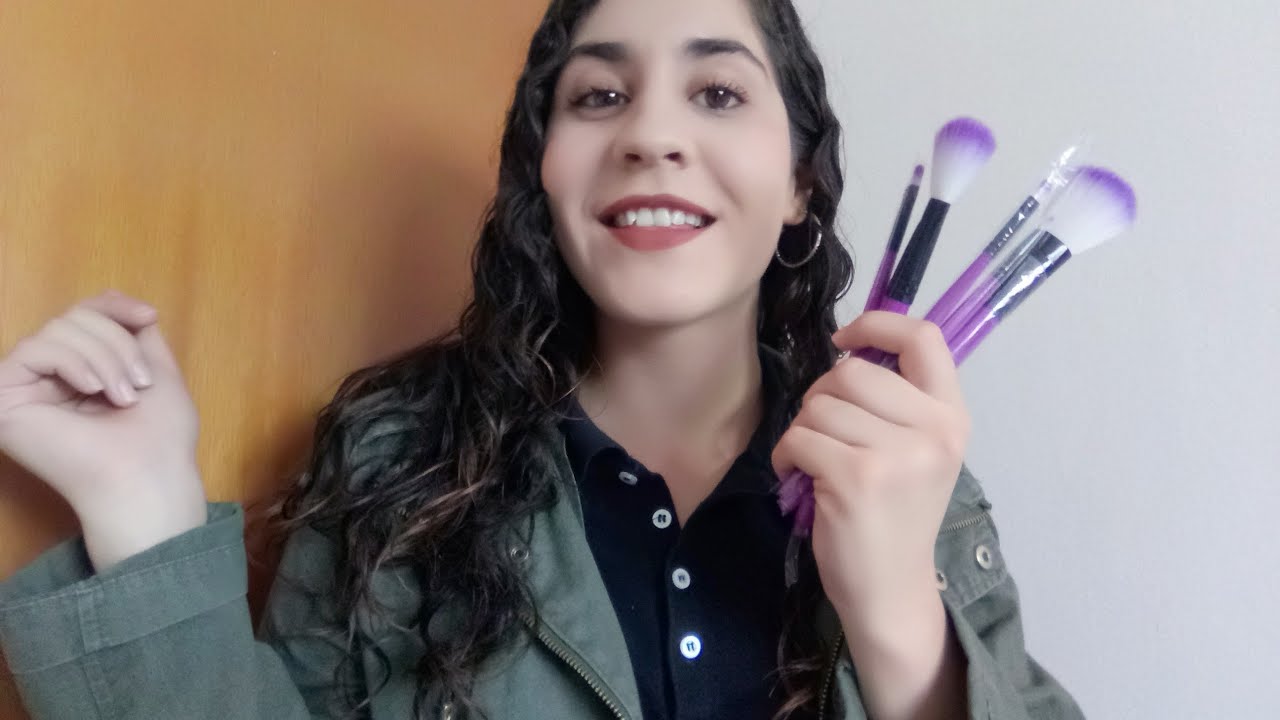 ASMR mostrándote mis brochas (español MX)