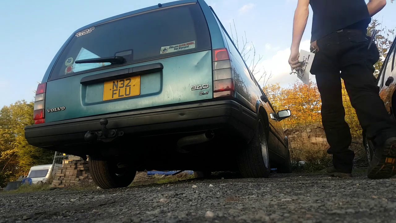 Volvo 940 D24 VNTIC  cold start 15k miles later