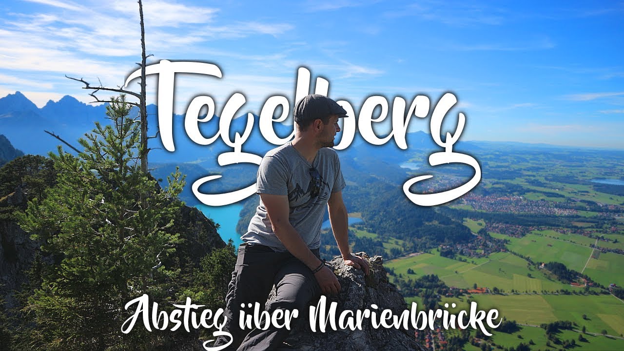 Tegelberg | Abstieg &uuml;ber Marienbr&uuml;cke, Schloss Neuschwanstein und P&ouml;llatschlucht