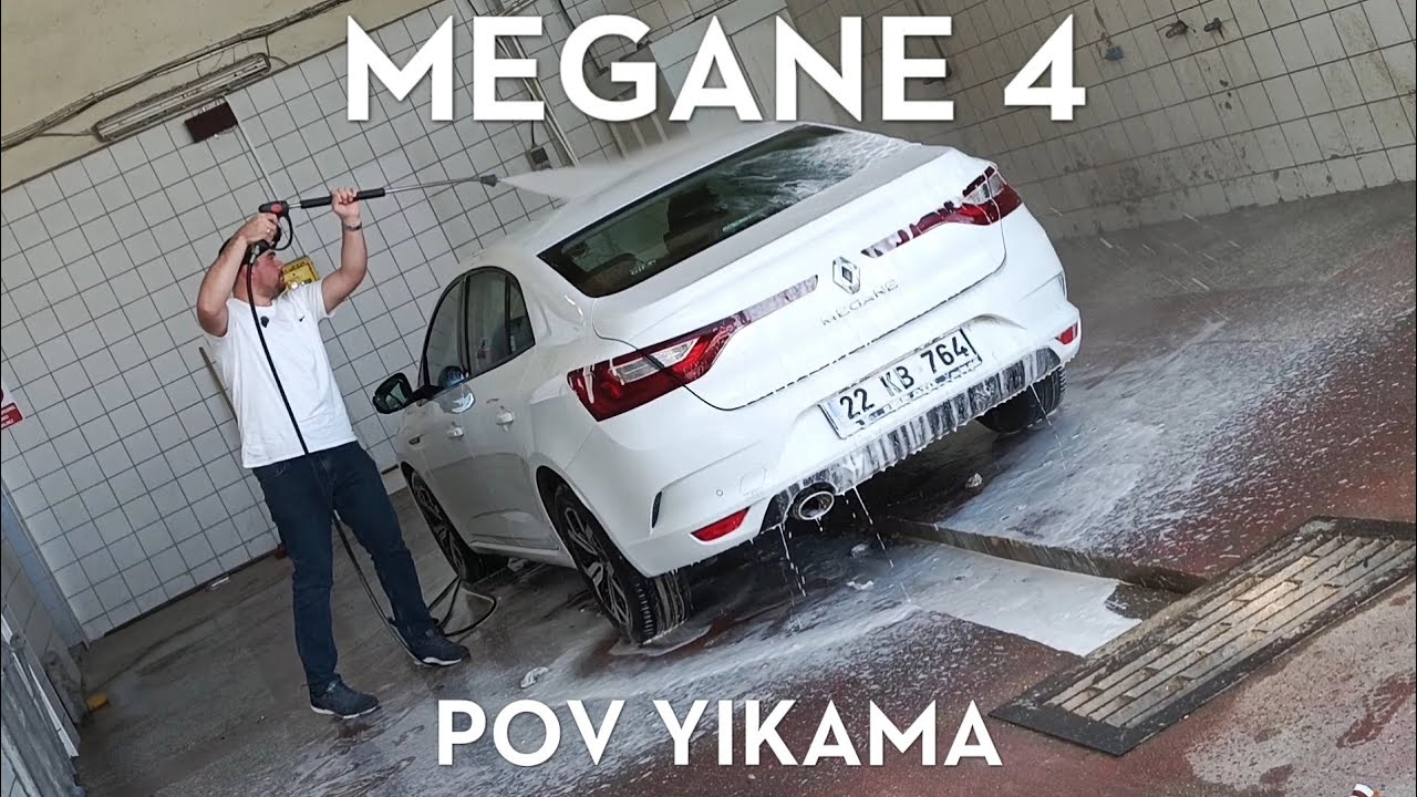 MEGANE 4 YIKADIM ! | 1.6 JOY | POV ARAÇ YIKAMA