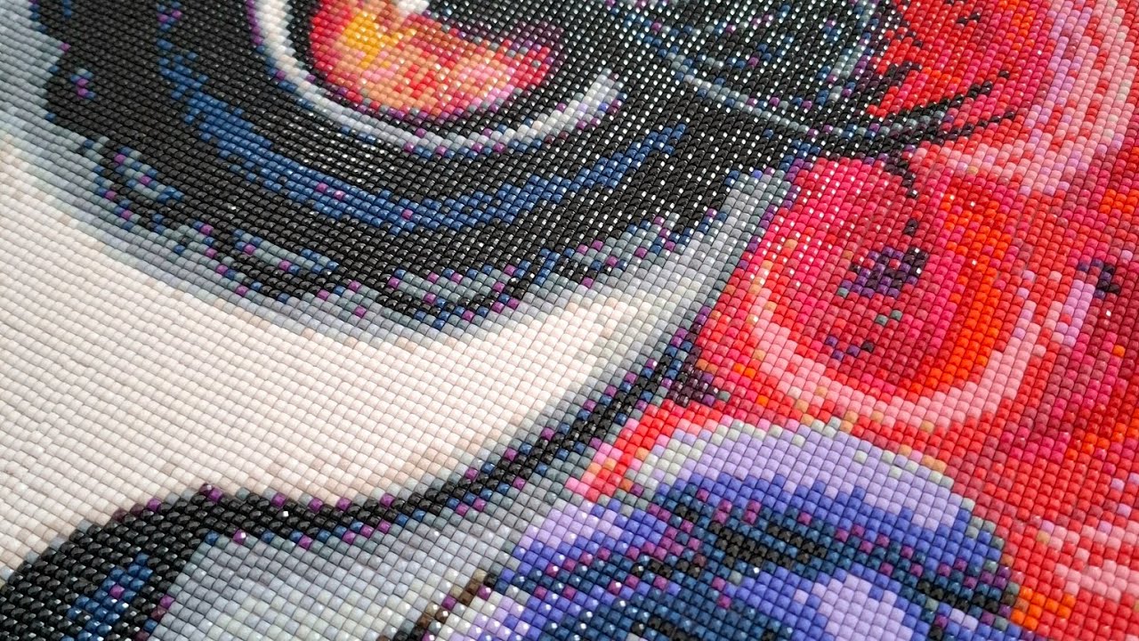 Finished! 🤩 - Diamond Painting ASMR - Satisfying and Relaxing Art - No Talking - Real Time 