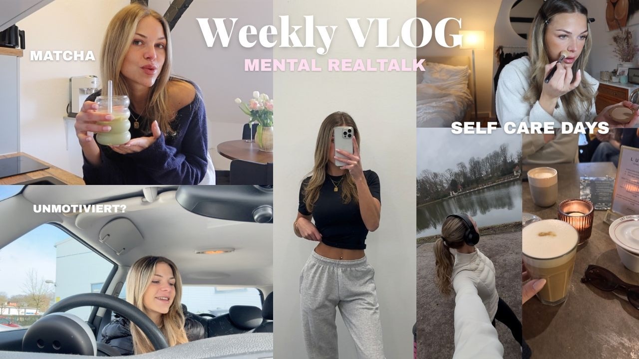 Up and Down VLOG real talk, self care, unmotiviert & coffee dates