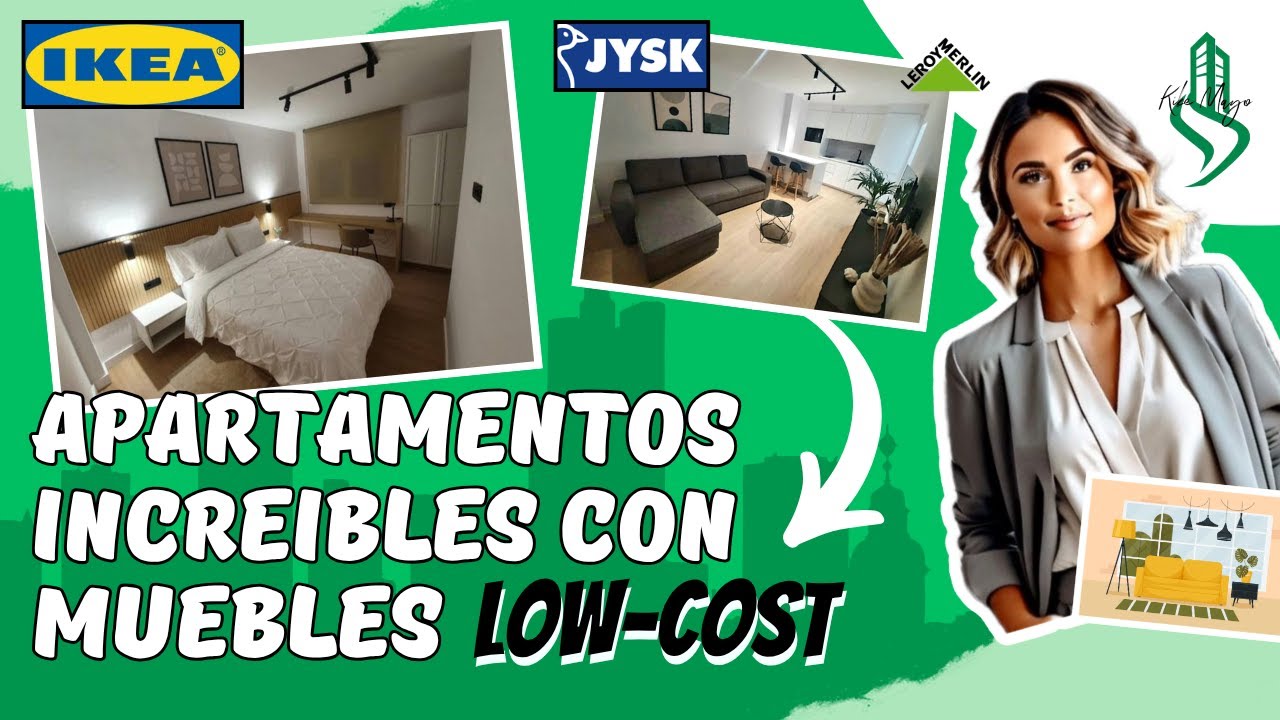 C&oacute;mo AMUEBLAR tu PISO PEQUE&Ntilde;O con POCO DINERO (ejemplos reales 2025)