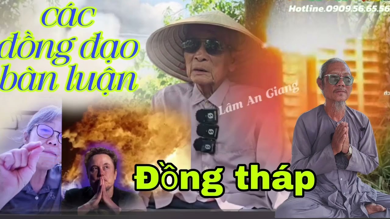  Ông lão râu bạc gặp lại các đồng đạo họp nhóm nói rất hay 