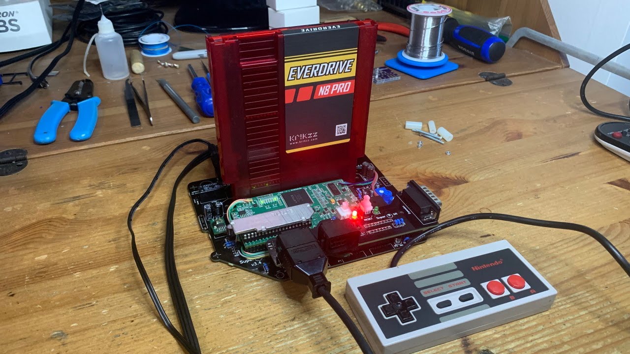 Building a new NES in 2022: Introducing the Super 8 Bit NES board!